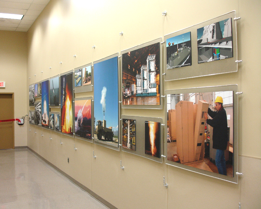 Lockheed Martin wall of images