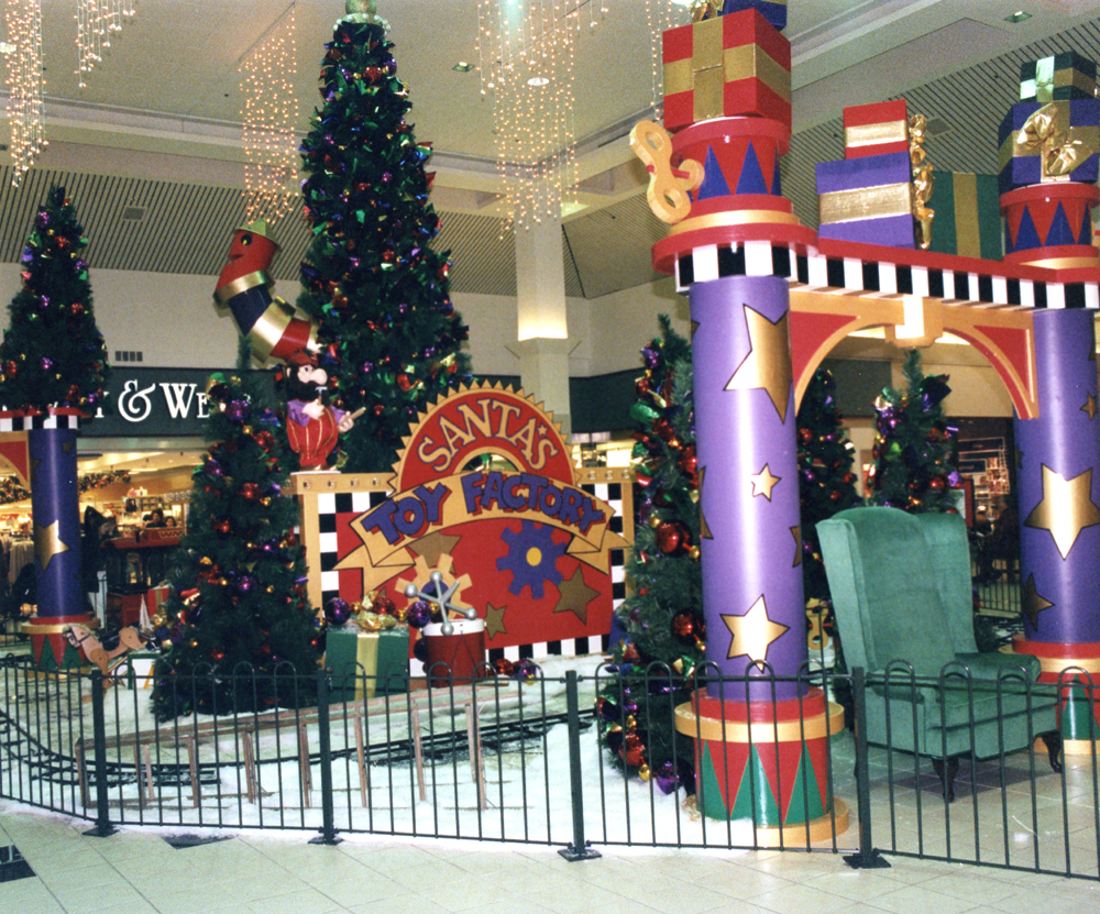 Becker Group Christmas mall display
