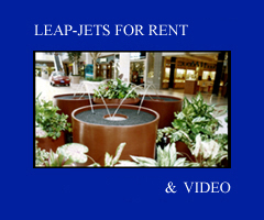 leap-jet fountains for rent & video